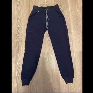 Figs Navy Jogger Scrub Pants